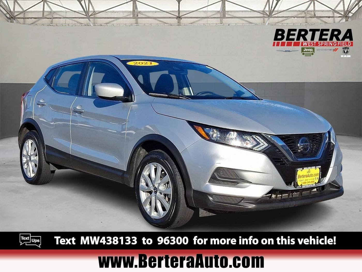 2021 Nissan Rogue Sport S — SUV — 49,339 mi — West Springfield, MA