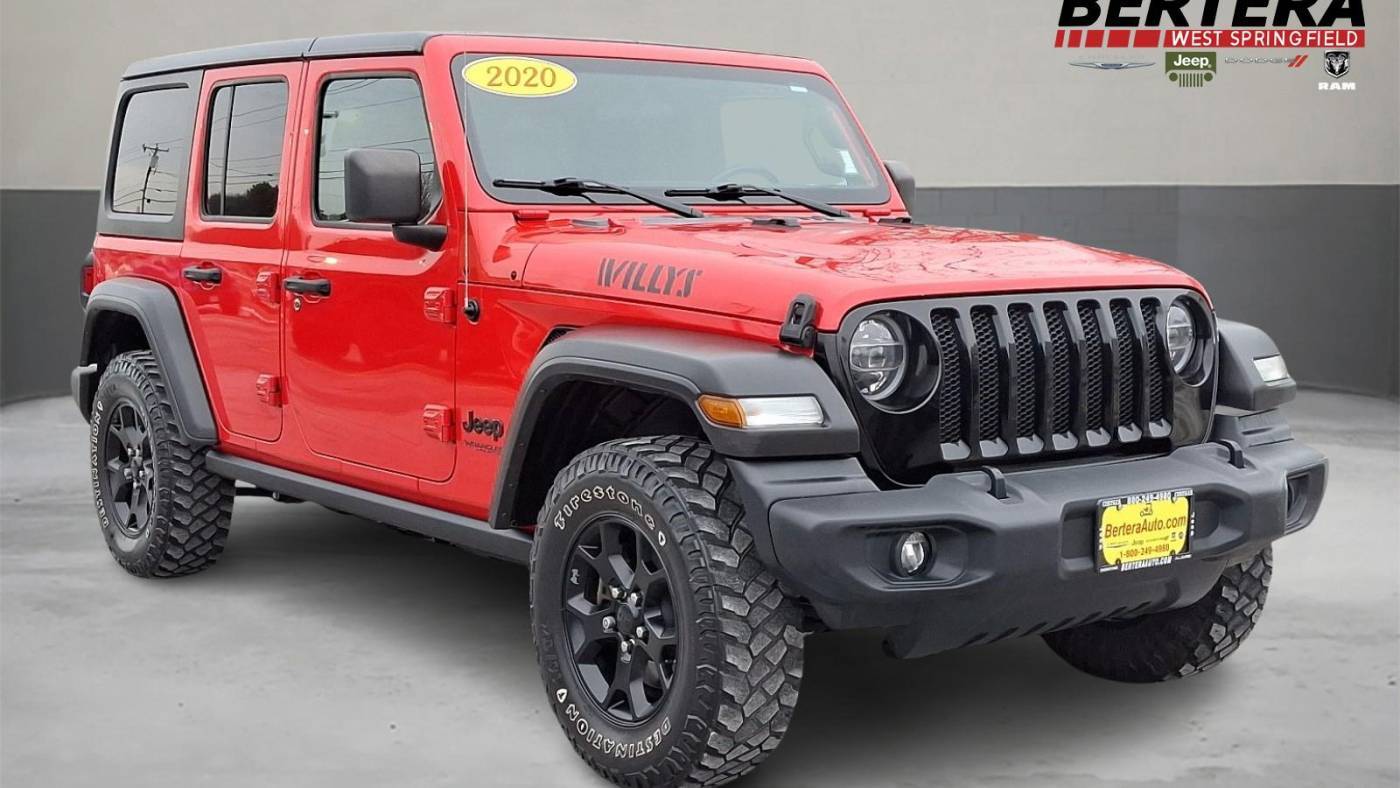 2020 Jeep Wrangler Willys — SUV — 45,854 mi — West Springfield, MA