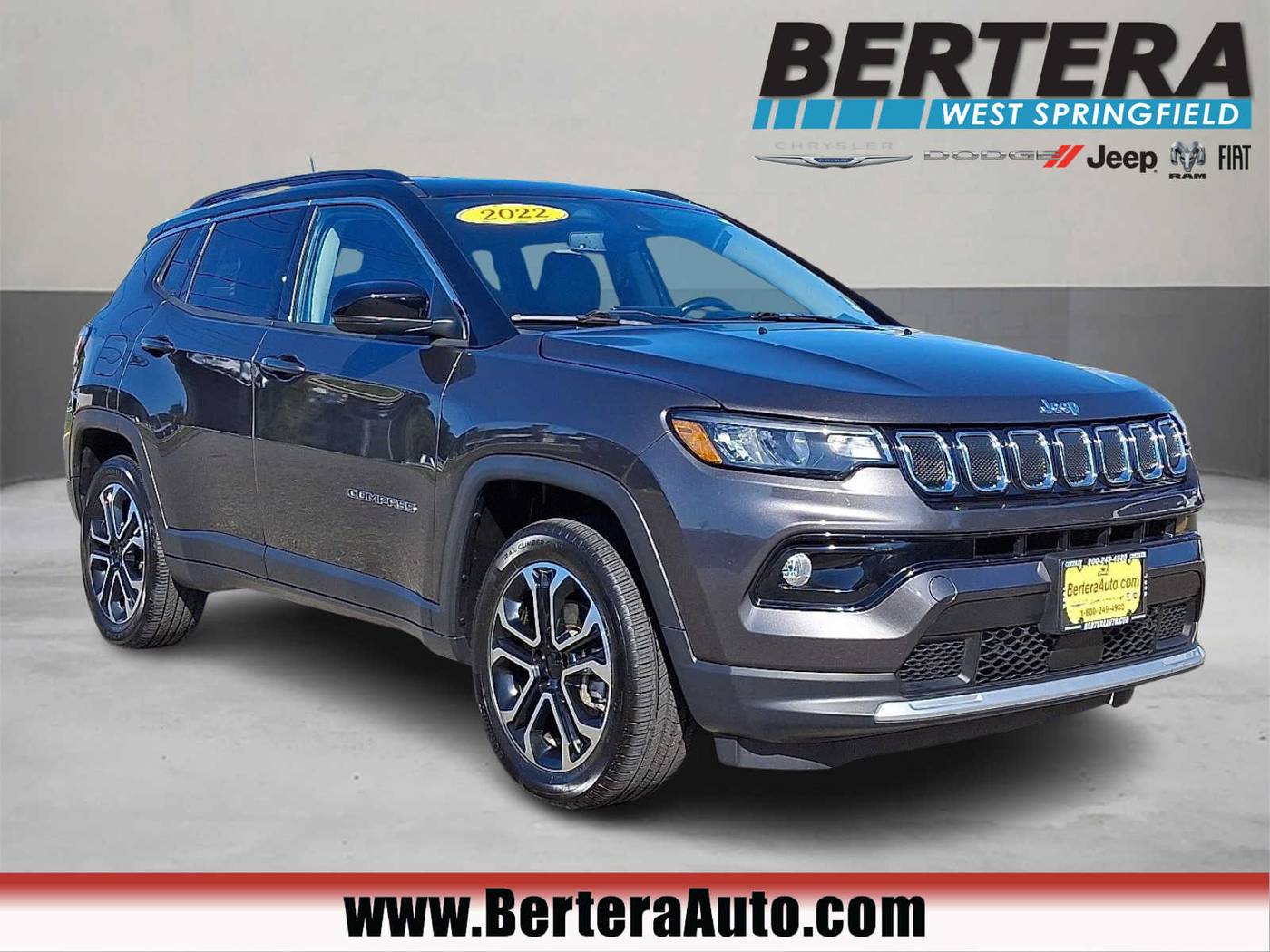 2022 Jeep Compass Limited — SUV — 43,693 mi — West Springfield, MA