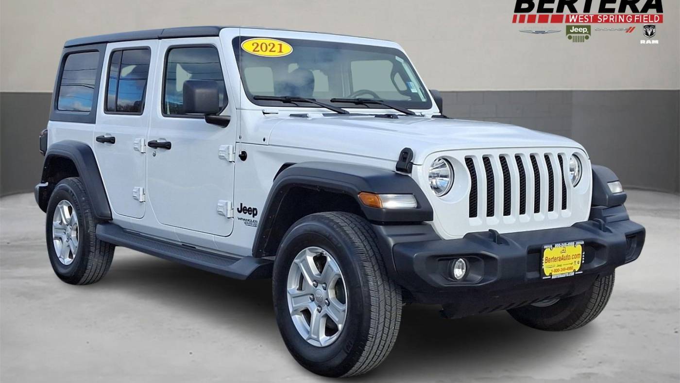 2021 Jeep Wrangler Sport S — SUV — 35,583 mi — West Springfield, MA