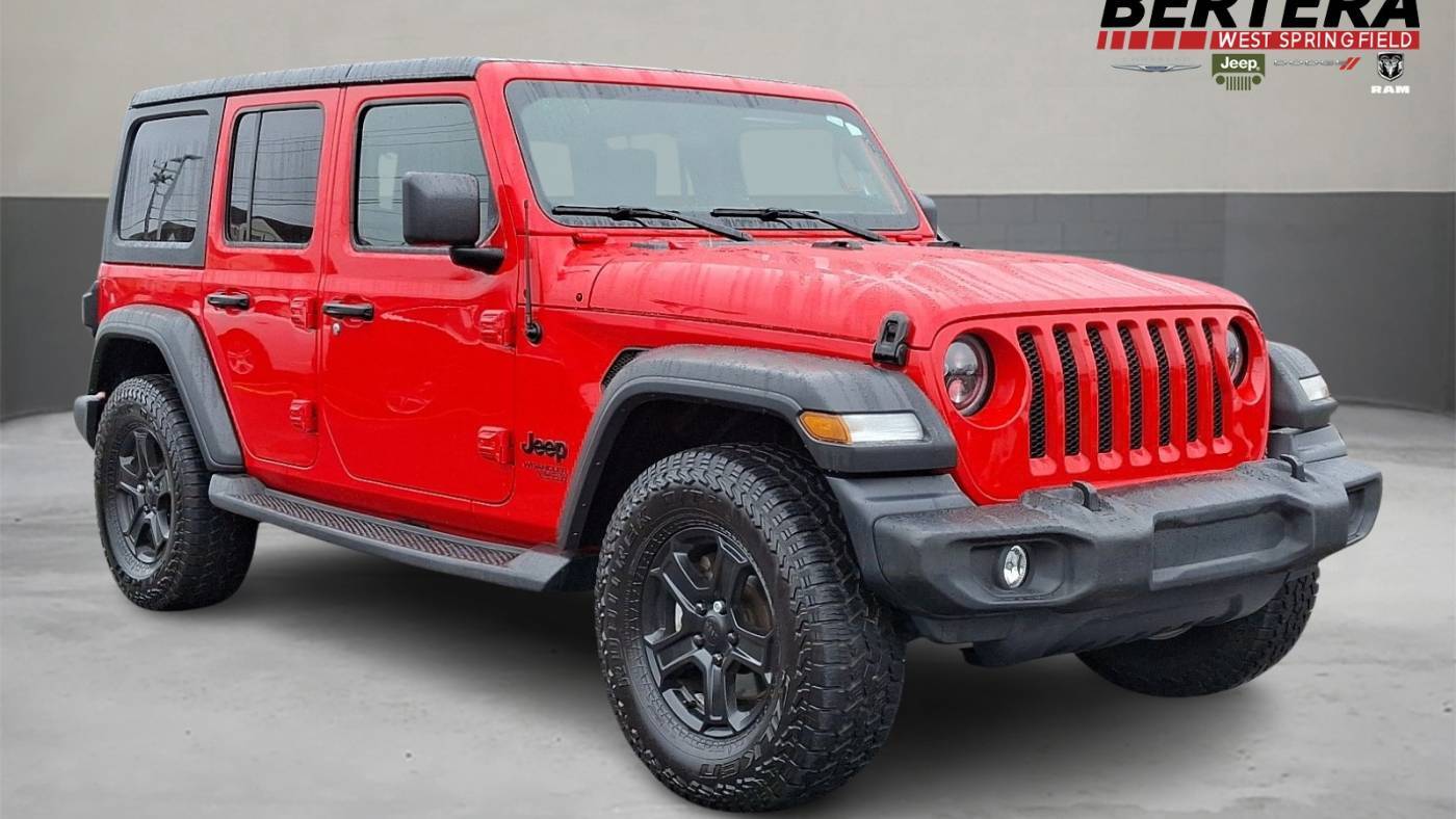 2021 Jeep Wrangler Sport S — SUV — 44,533 mi — West Springfield, MA