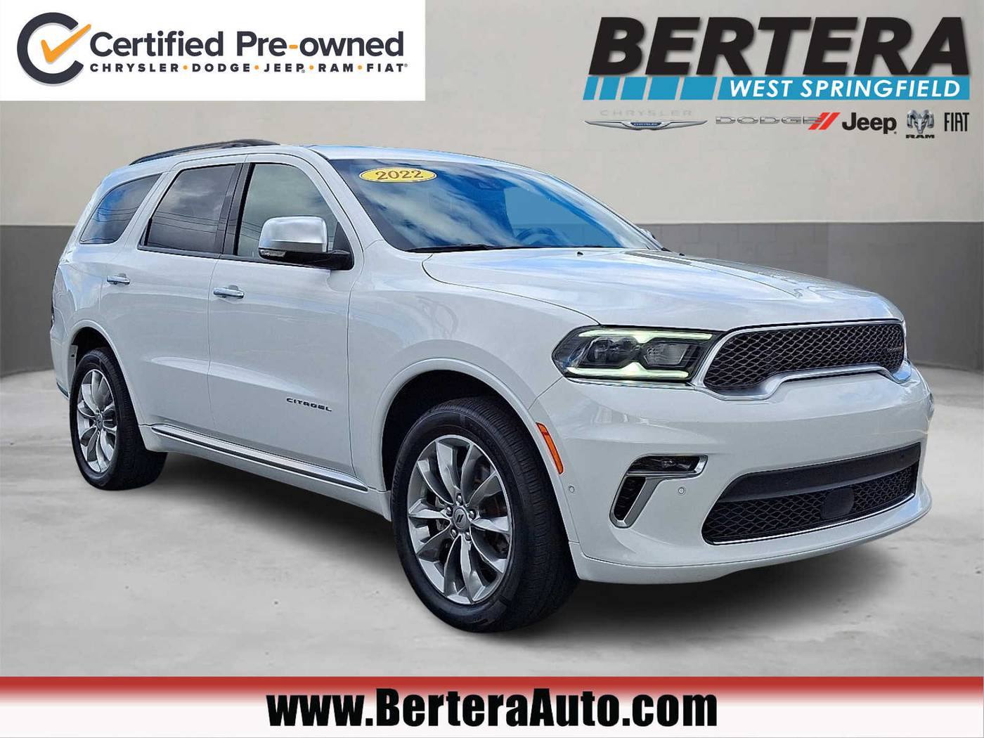 2022 Dodge Durango Citadel — SUV — 60,003 mi — West Springfield, MA