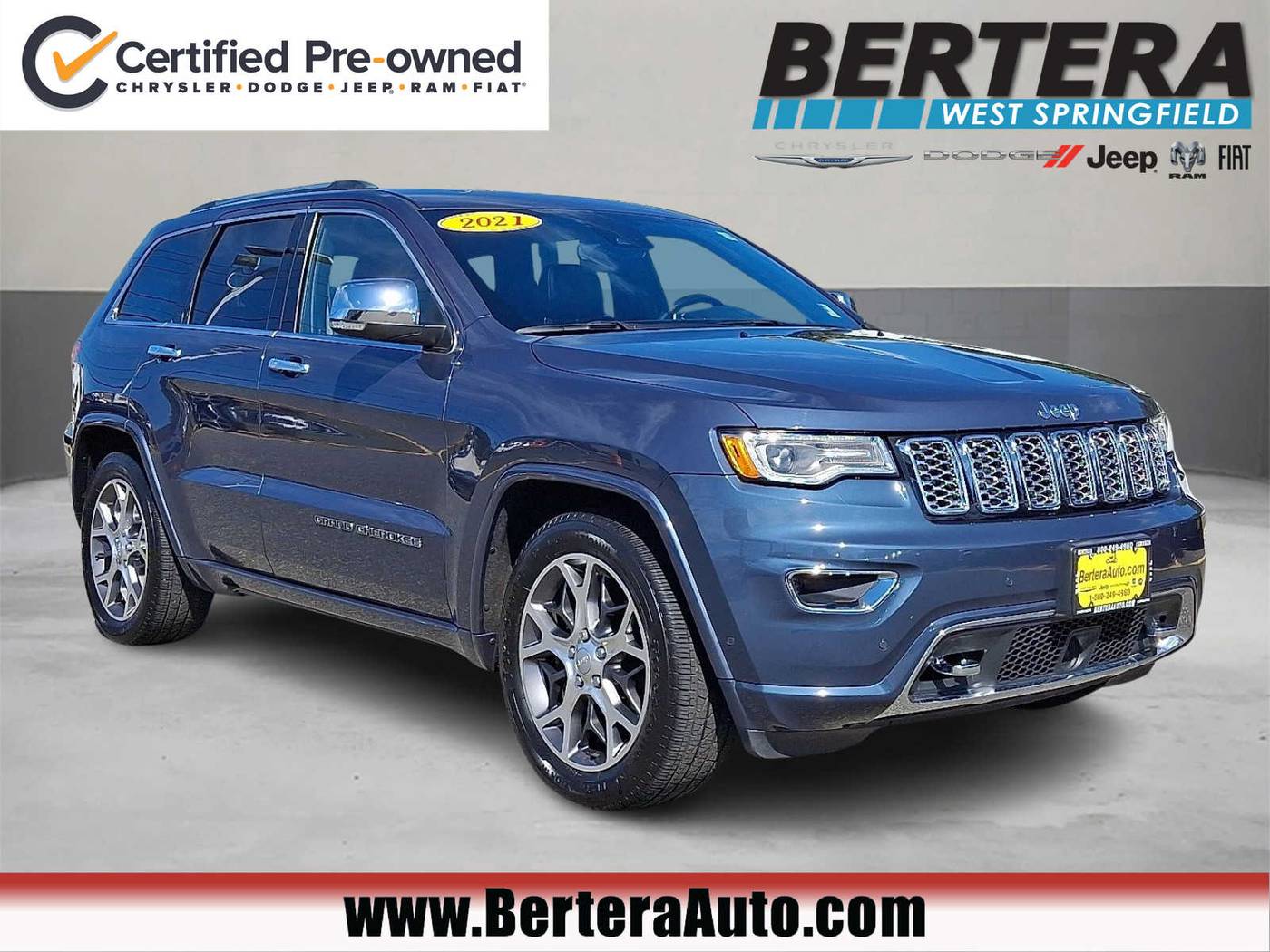 2021 Jeep Grand Cherokee WK Overland — SUV — 63,526 mi — West Springfield, MA
