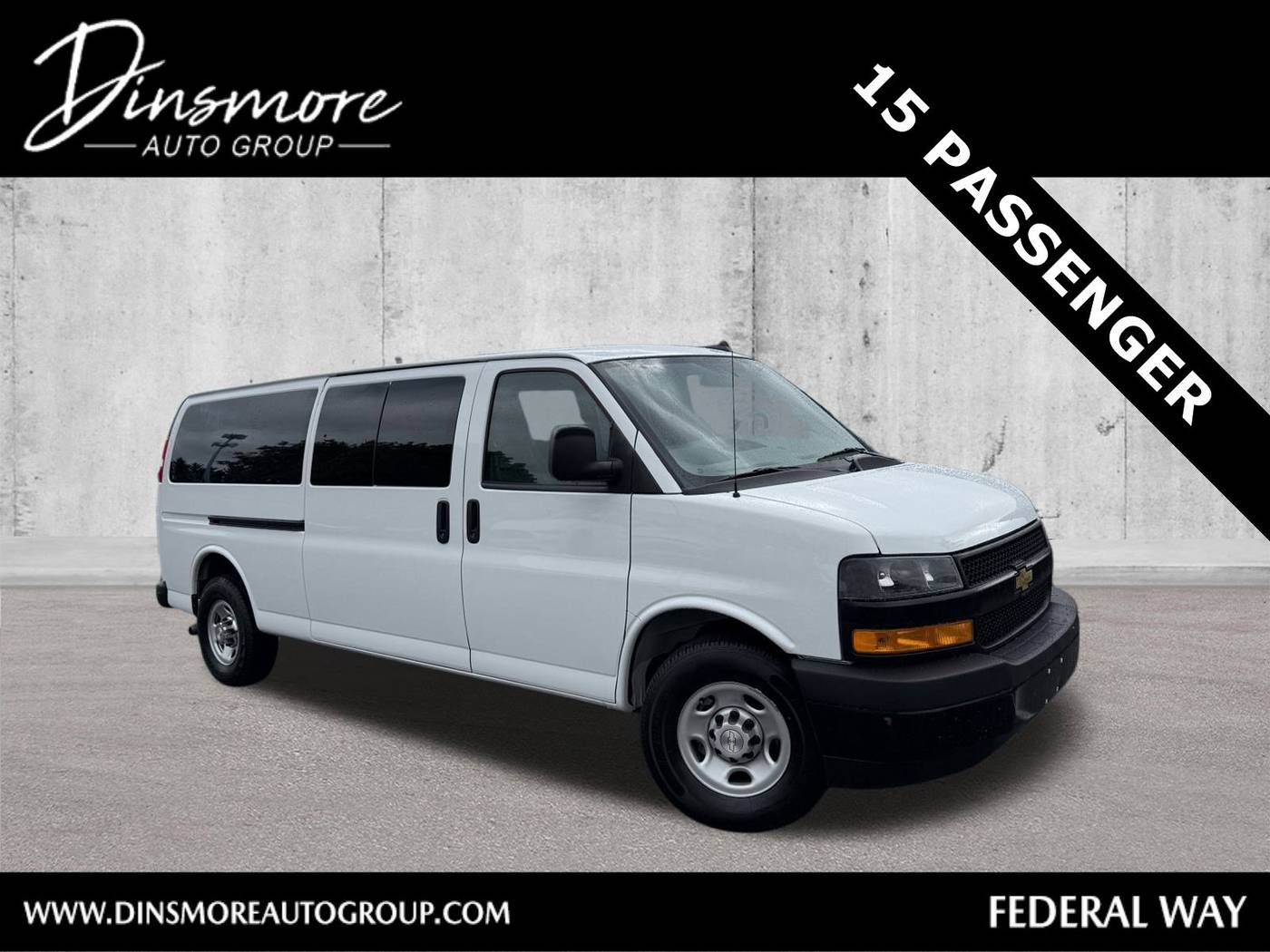 2022 Chevrolet Express Passenger LS — Passenger Van — 48,121 mi — Federal Way, WA