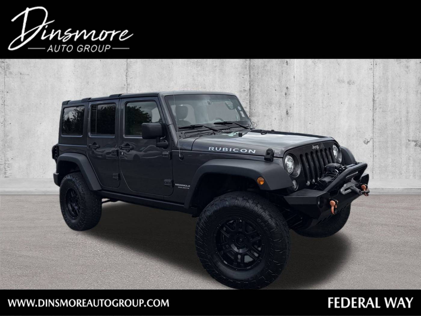 2017 Jeep Wrangler Rubicon — SUV — 60,808 mi — Federal Way, WA