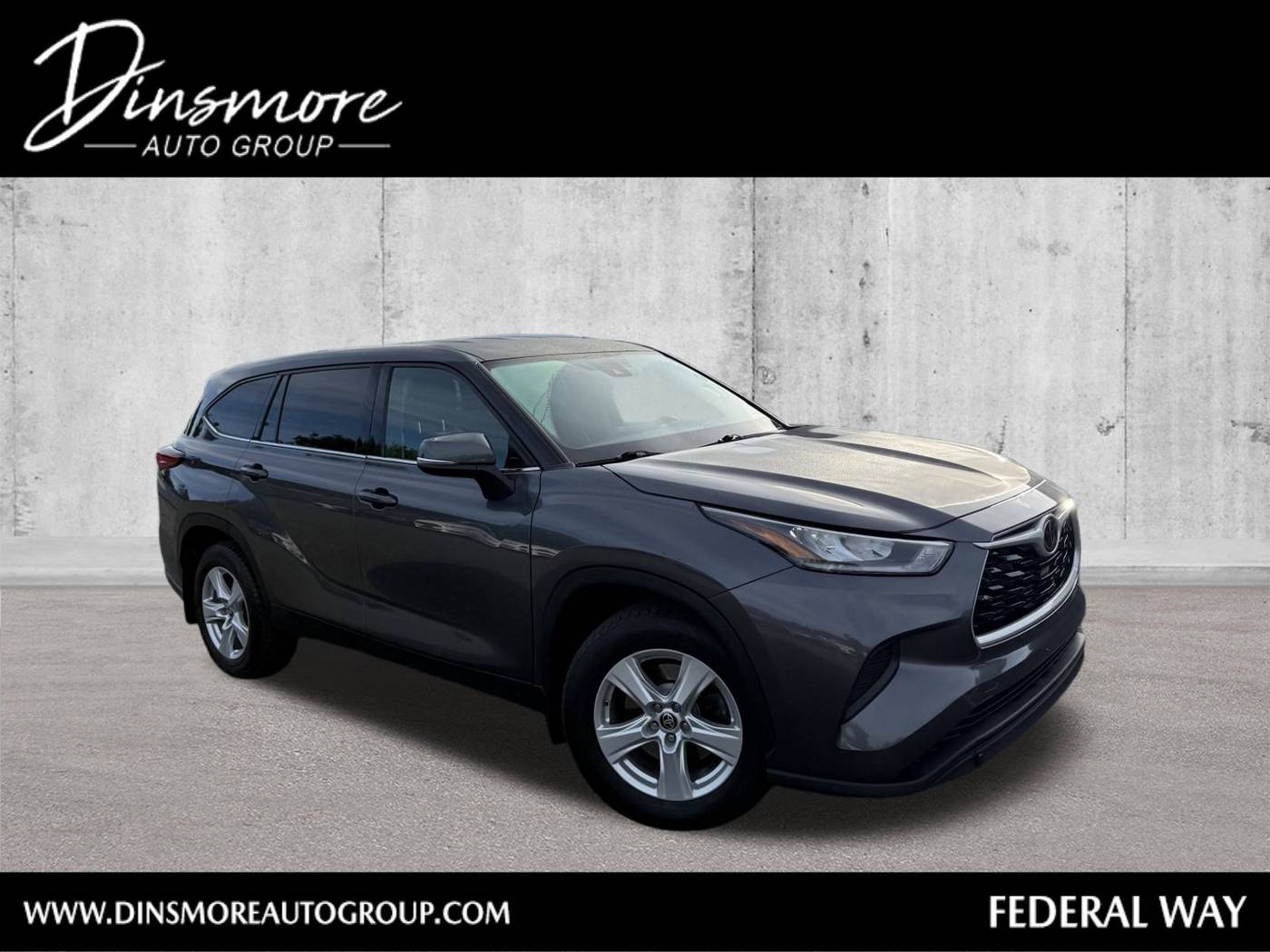 2021 Toyota Highlander LE — SUV — 65,223 mi — Federal Way, WA