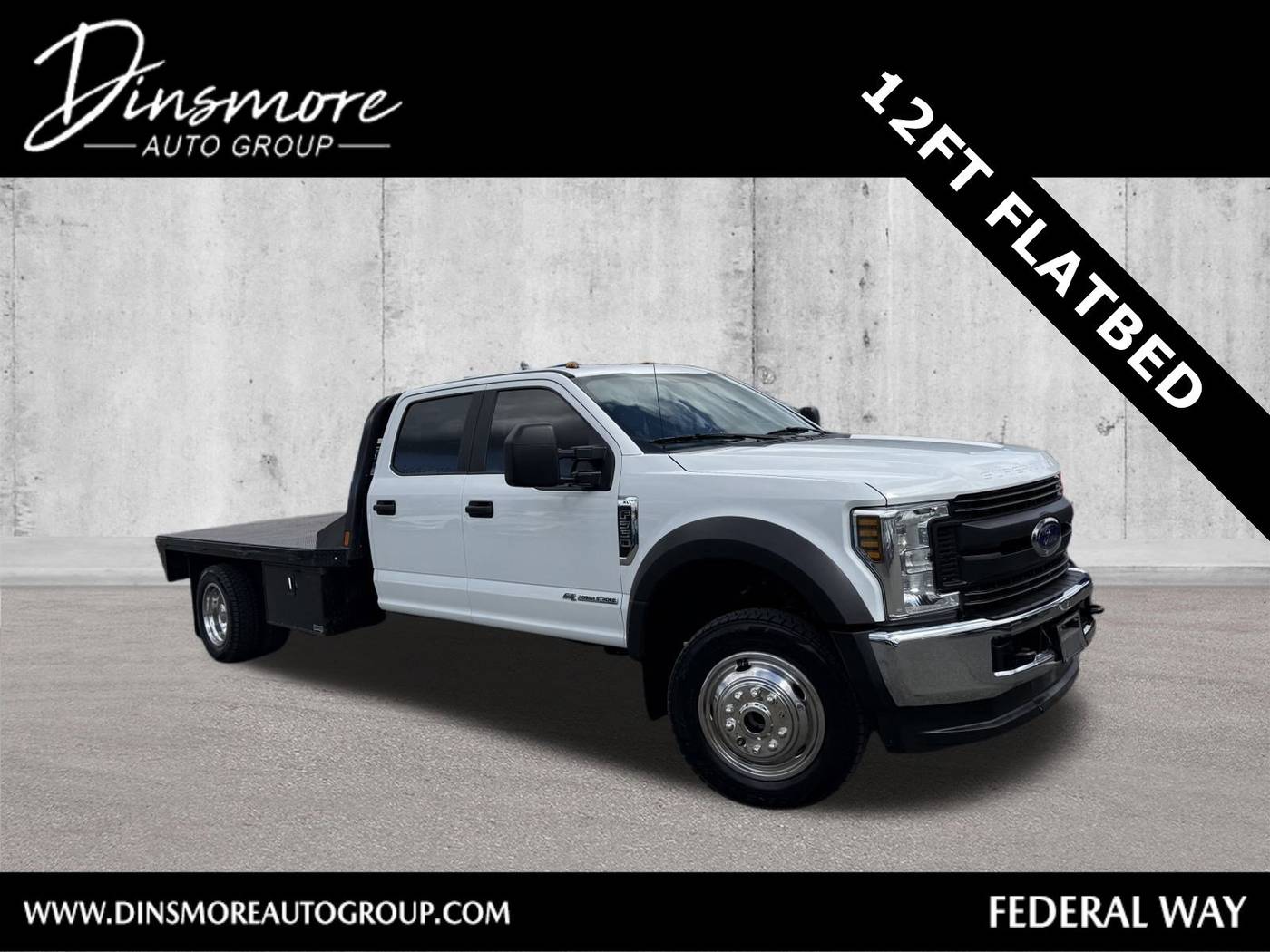 2019 Ford Super Duty F-550 Chassis Cab XL — Chassis Cab Truck — 106,427 mi — Federal Way, WA