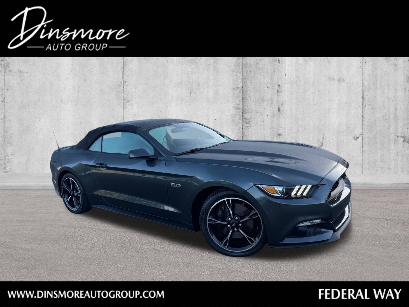 2016 Ford Mustang GT Premium — Convertible — 41,850 mi — Federal Way, WA