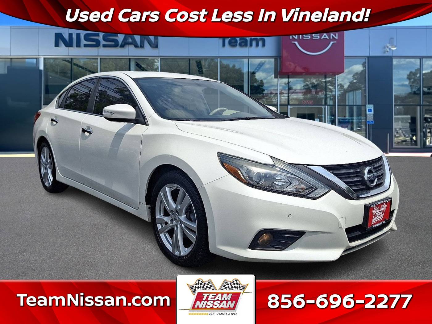 2016 Nissan Altima 3.5 SL — Sedan — 71,529 mi — Vineland, NJ