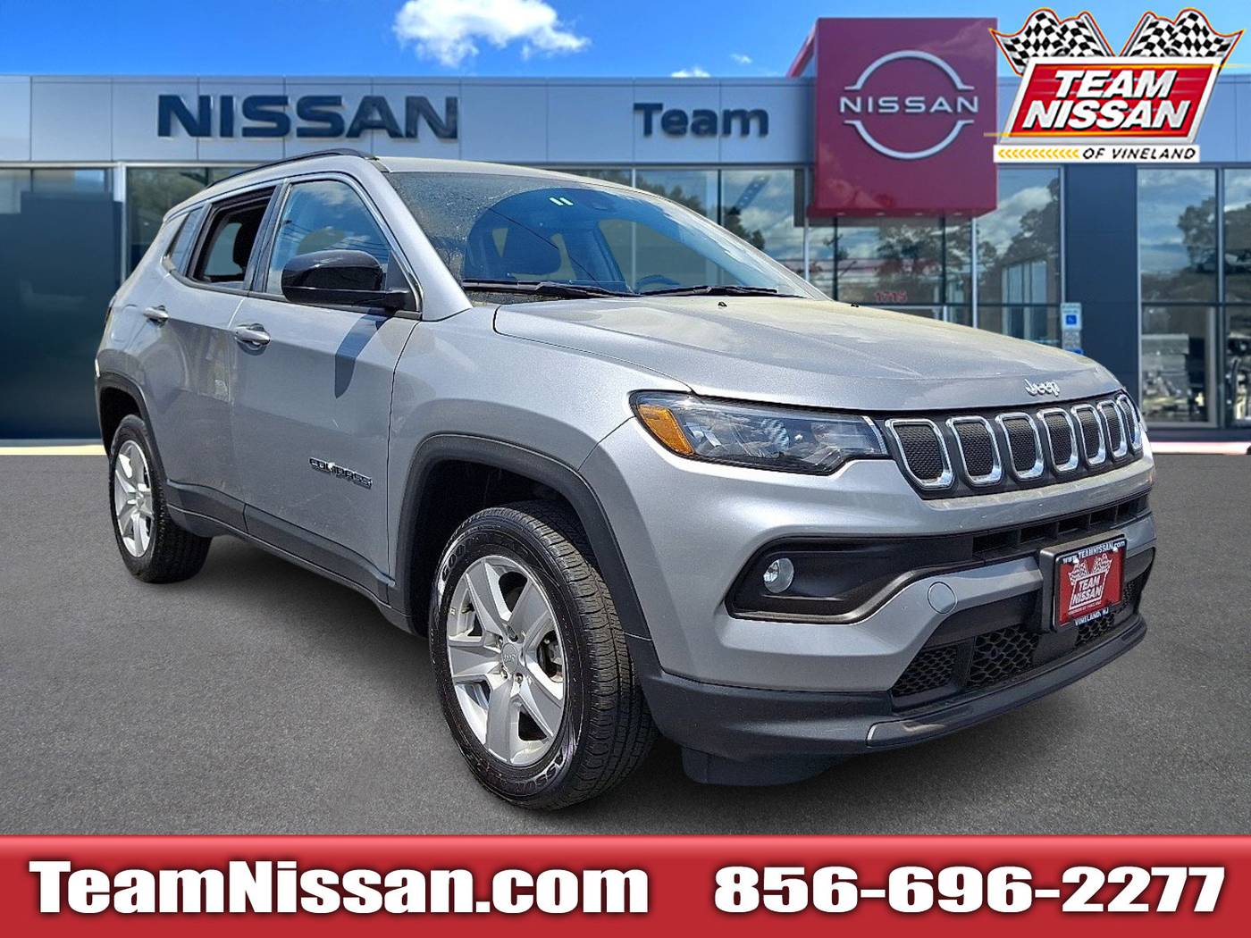 2022 Jeep Compass Latitude — SUV — 59,535 mi — Vineland, NJ