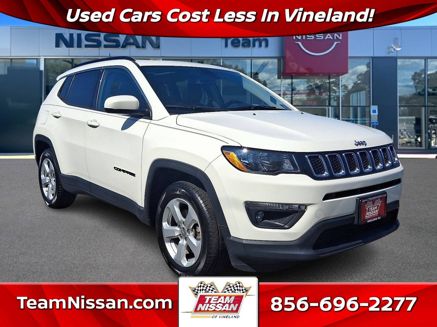 2019 Jeep Compass Latitude — SUV — 42,569 mi — Vineland, NJ