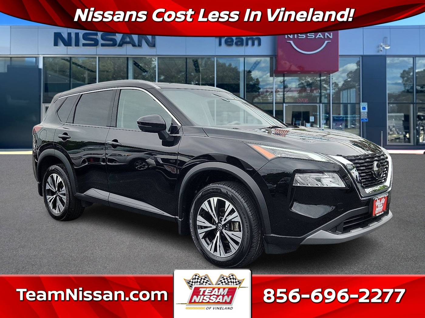 2021 Nissan Rogue SV — SUV — 48,796 mi — Vineland, NJ