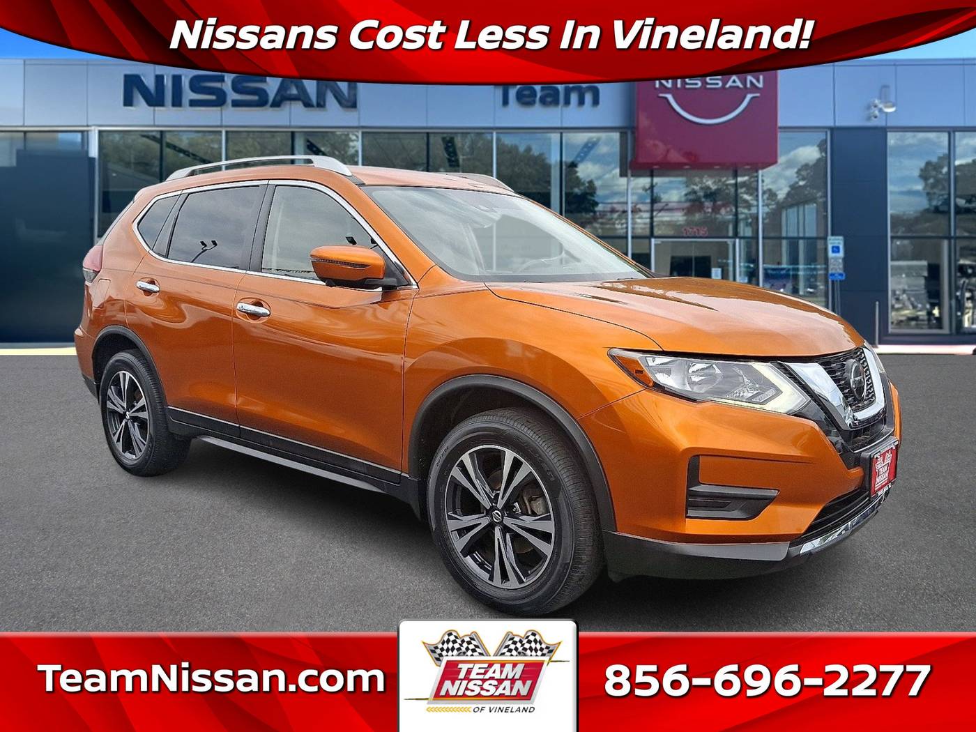 2019 Nissan Rogue SV — SUV — 46,122 mi — Vineland, NJ