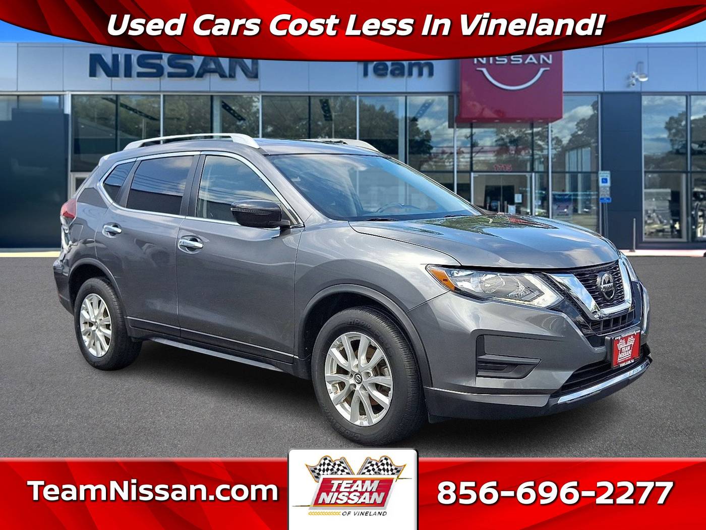 2018 Nissan Rogue SV — SUV — 90,095 mi — Vineland, NJ