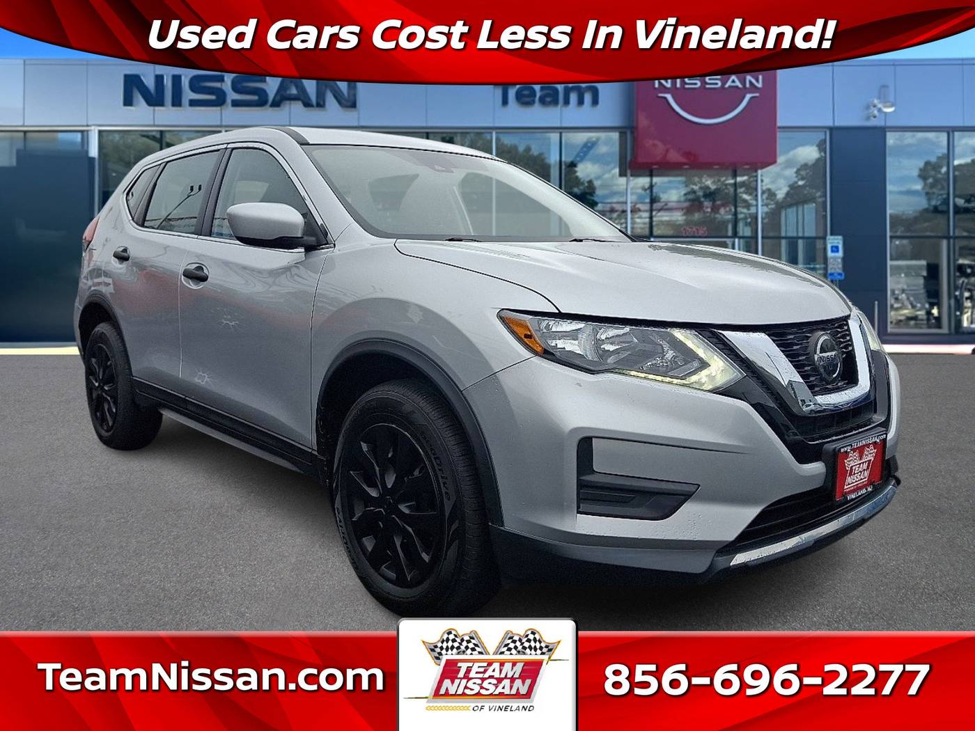 2019 Nissan Rogue S — SUV — 100,008 mi — Vineland, NJ