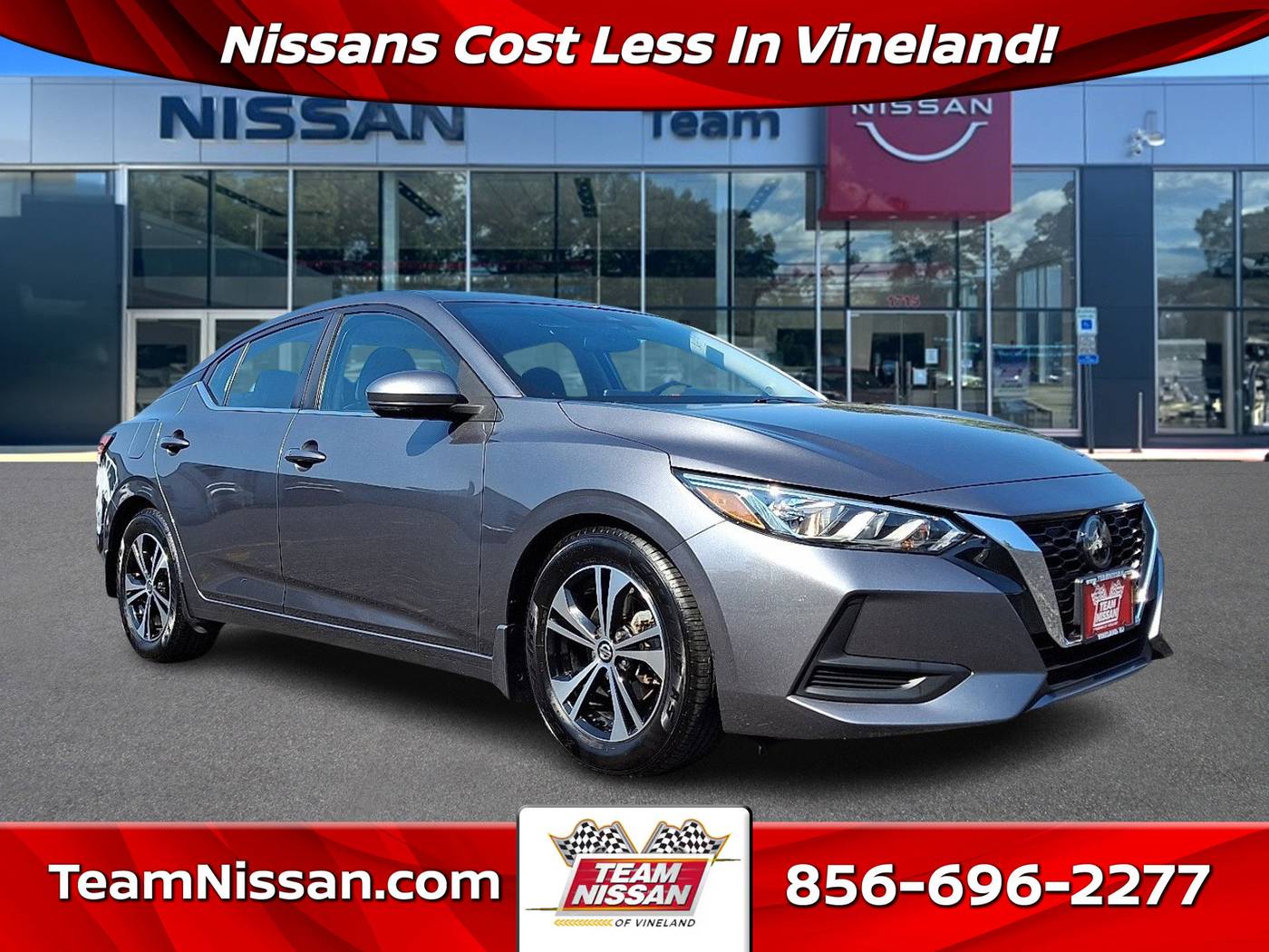 2020 Nissan Sentra SV — Sedan — 45,547 mi — Vineland, NJ