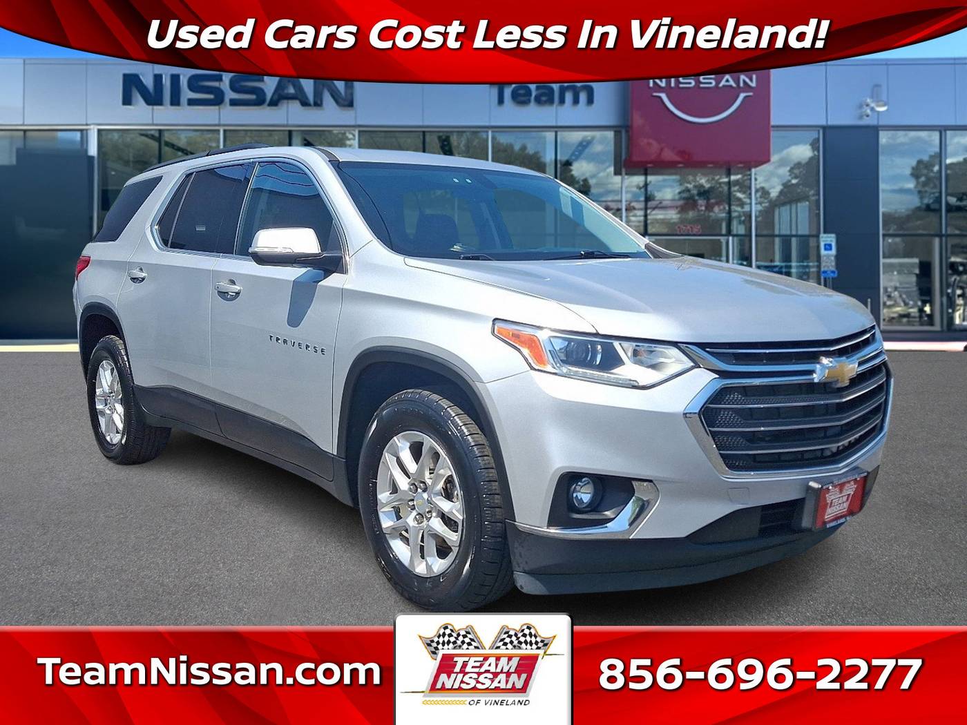 2021 Chevrolet Traverse LT Cloth — SUV — 67,076 mi — Vineland, NJ