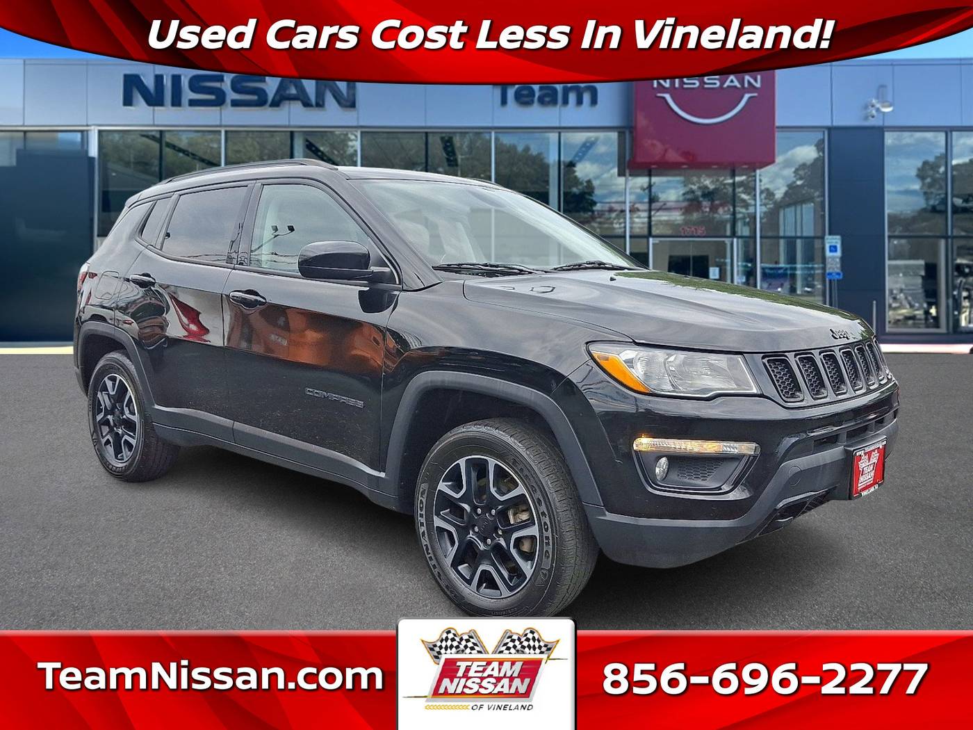 2019 Jeep Compass Upland Edition — SUV — 72,380 mi — Vineland, NJ