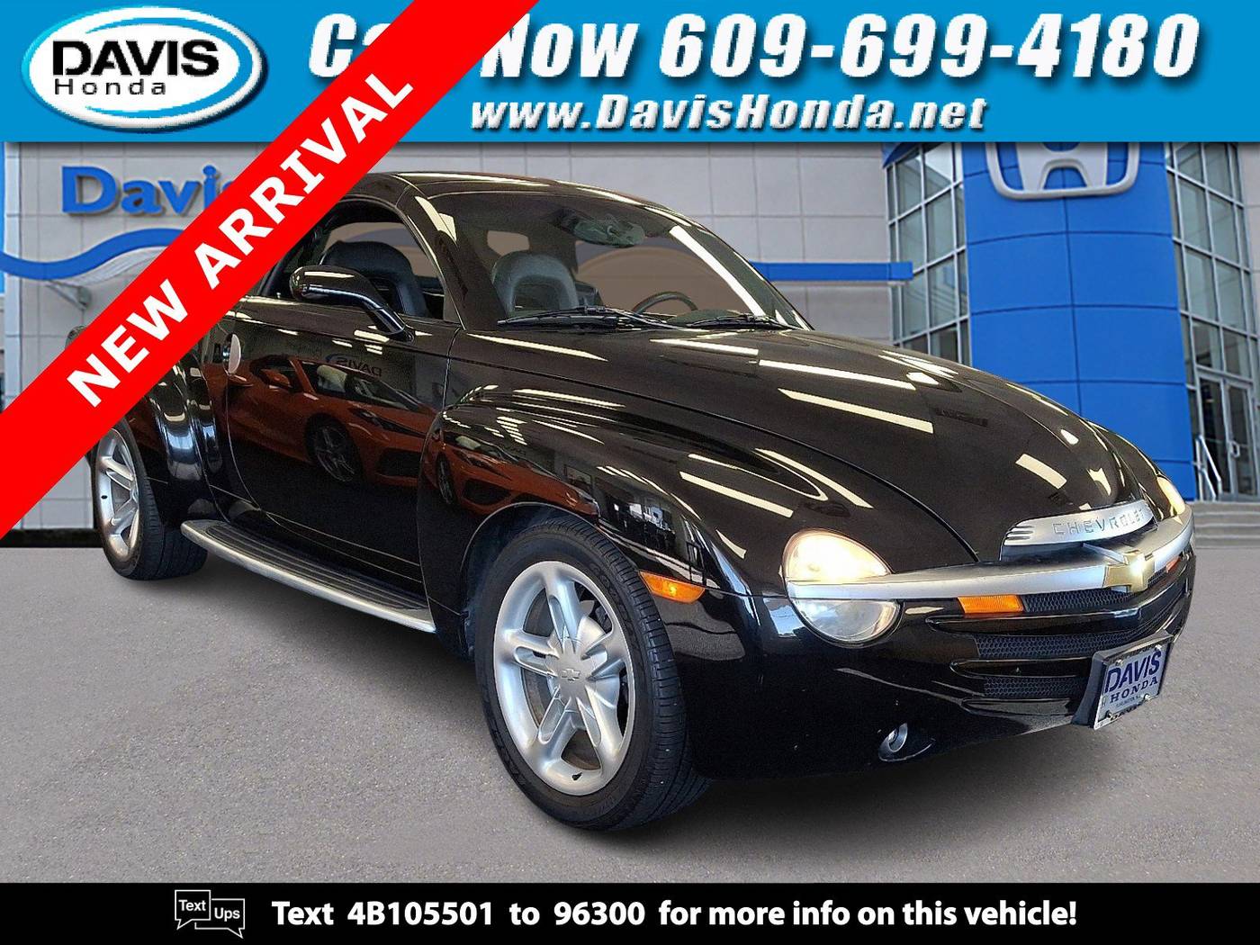 2004 Chevrolet SSR LS — Pickup Truck — 65,088 mi — Burlington, NJ
