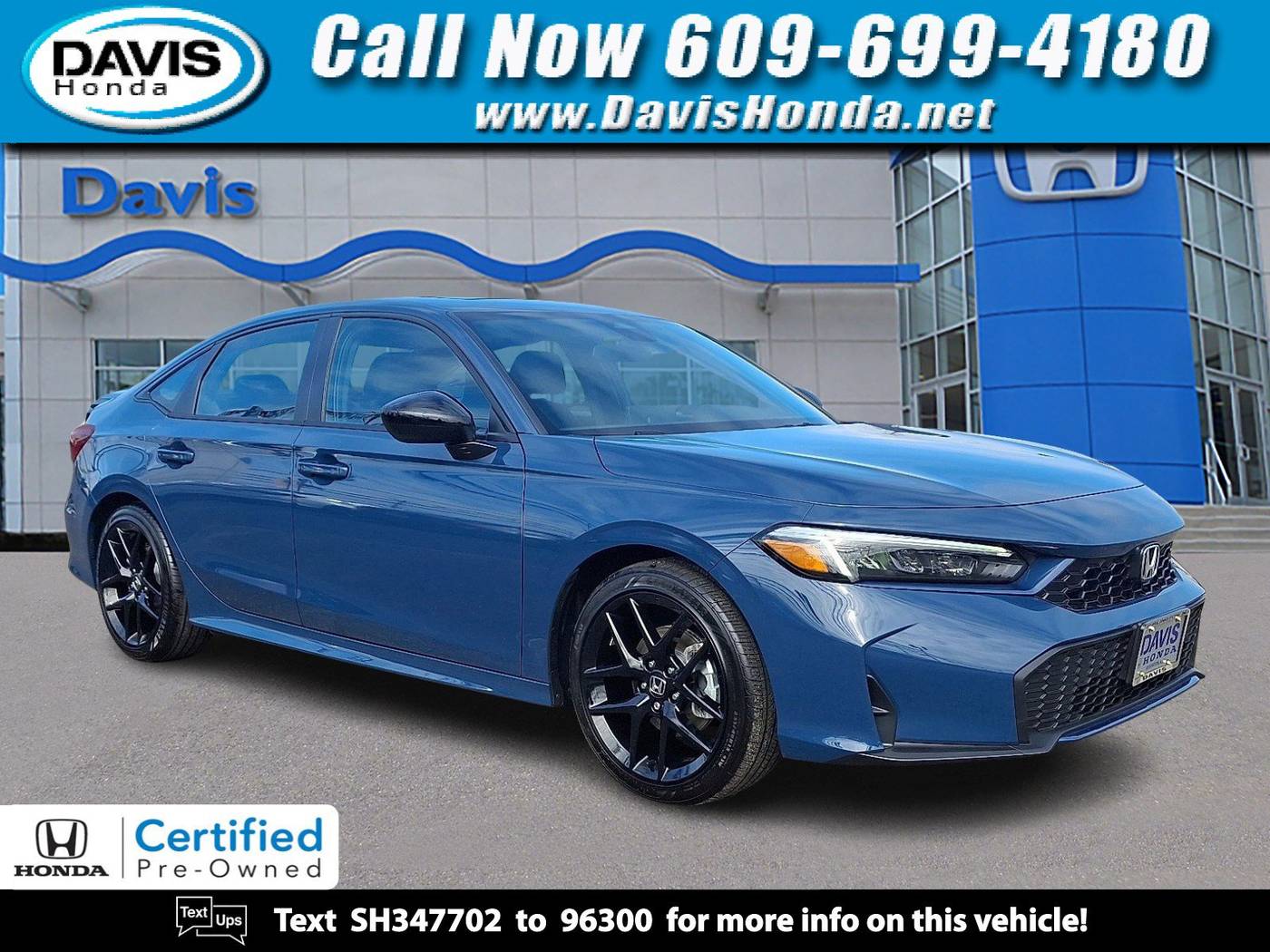 2025 Honda Civic Hybrid Sport — Sedan — 2,862 mi — Burlington, NJ