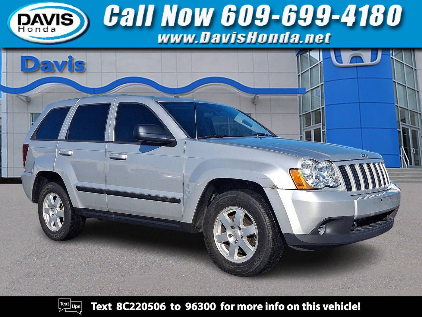 2008 Jeep Grand Cherokee Laredo — SUV — 134,531 mi — Burlington, NJ
