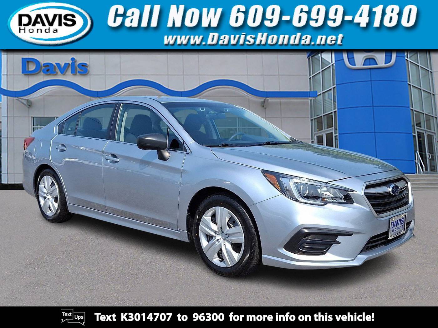 2019 Subaru Legacy 2.5i — Sedan — 32,489 mi — Burlington, NJ