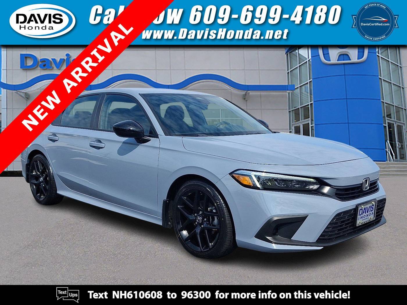 2022 Honda Civic Sport — Sedan — 50,066 mi — Burlington, NJ