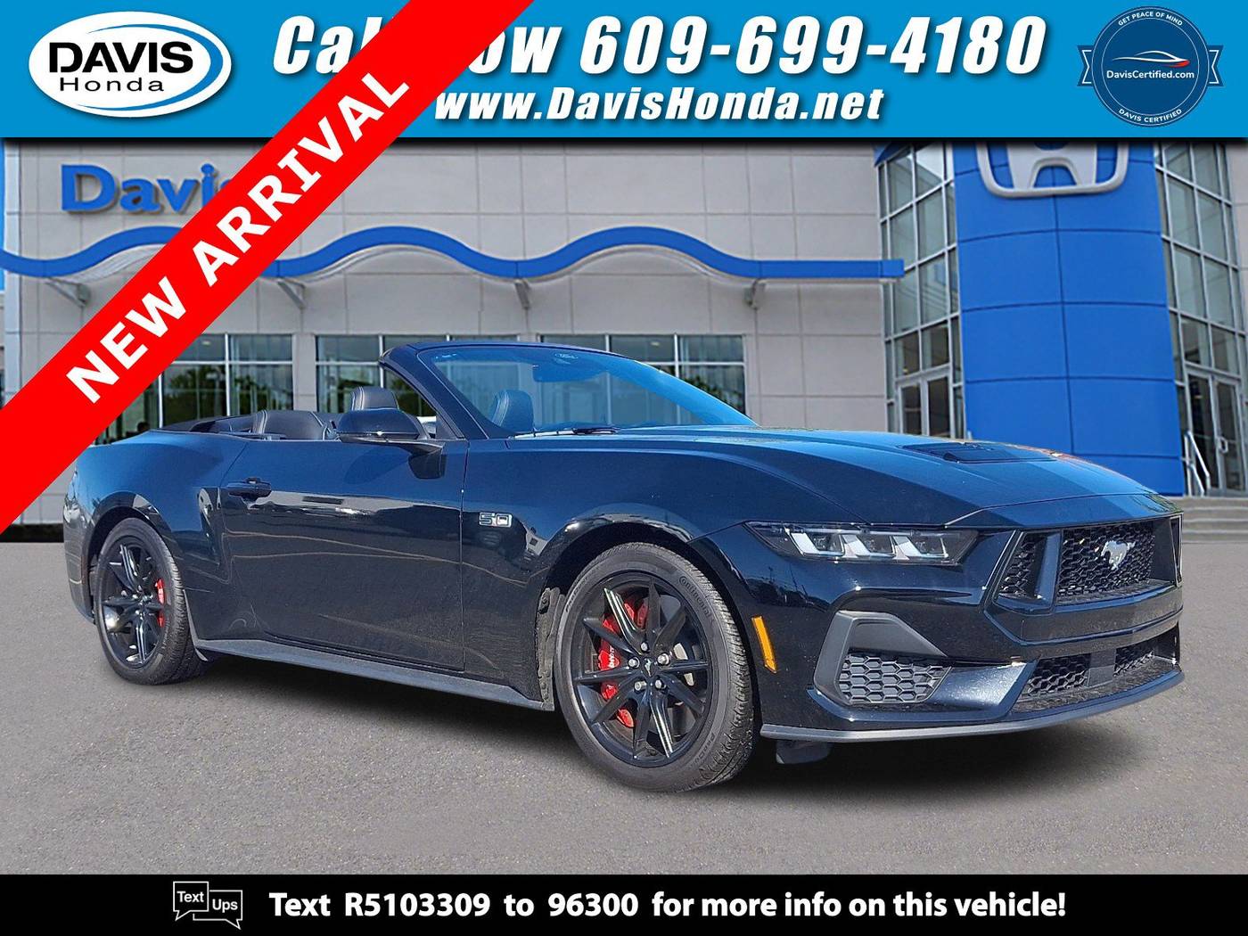 2024 Ford Mustang GT Premium — Convertible — 5,200 mi — Burlington, NJ
