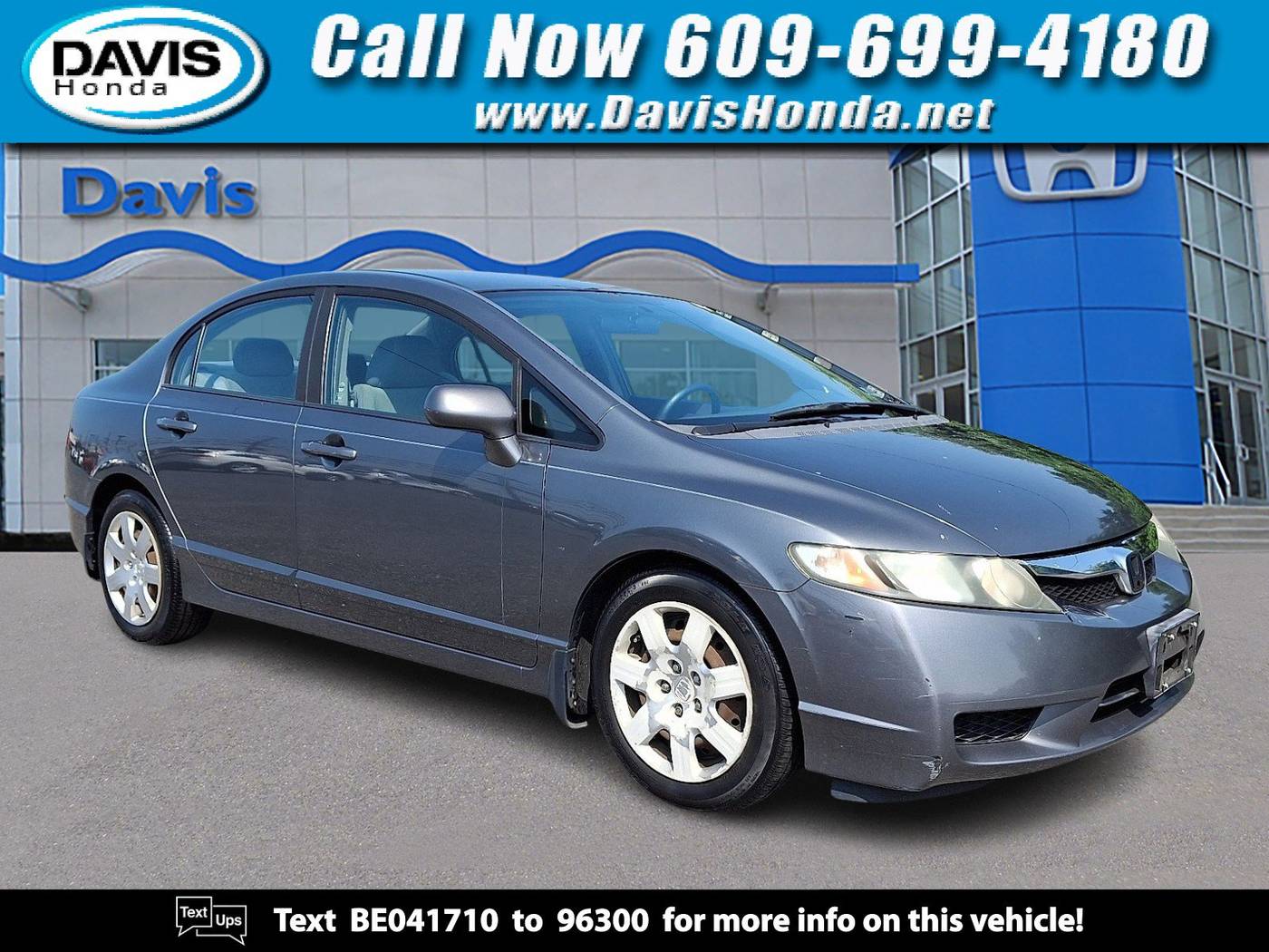 2011 Honda Civic LX — Sedan — 129,397 mi — Burlington, NJ