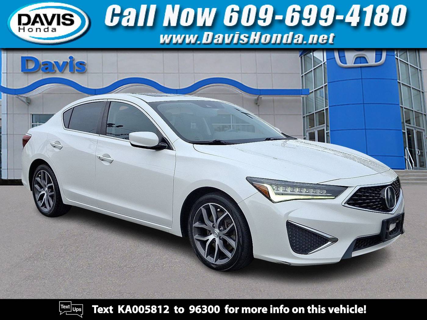 2019 Acura ILX Premium Package — Sedan — 96,192 mi — Burlington, NJ