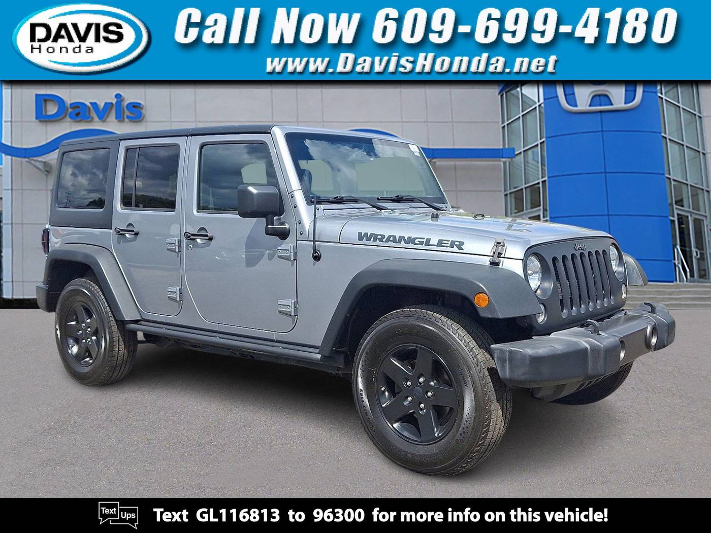 2016 Jeep Wrangler Black Bear — SUV — 95,025 mi — Burlington, NJ