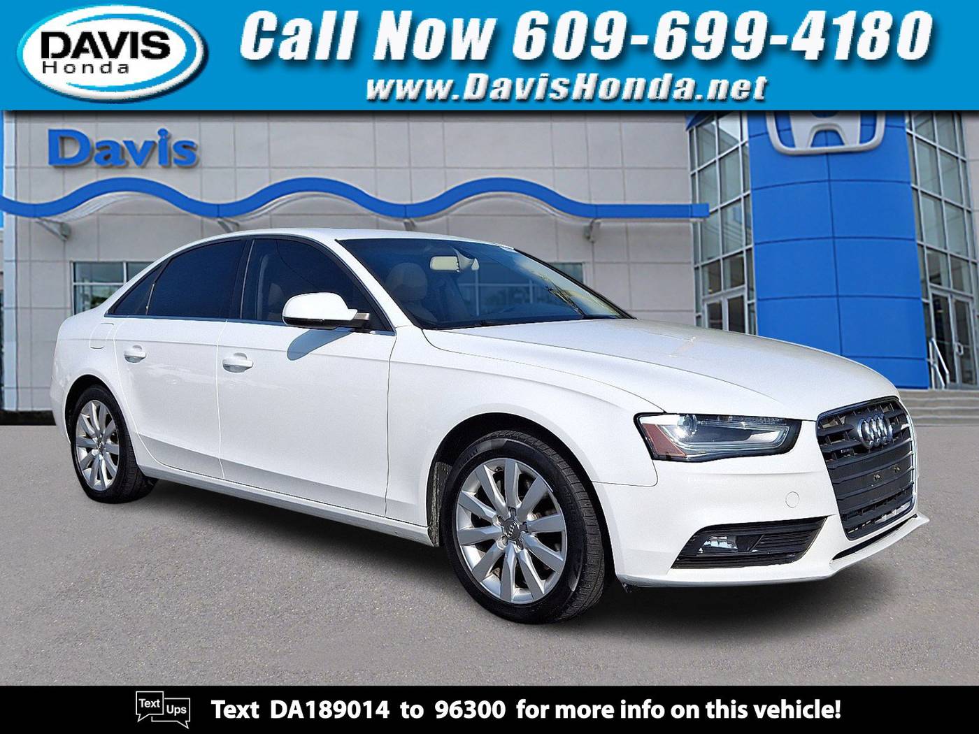 2013 Audi A4 Premium — Sedan — 85,045 mi — Burlington, NJ