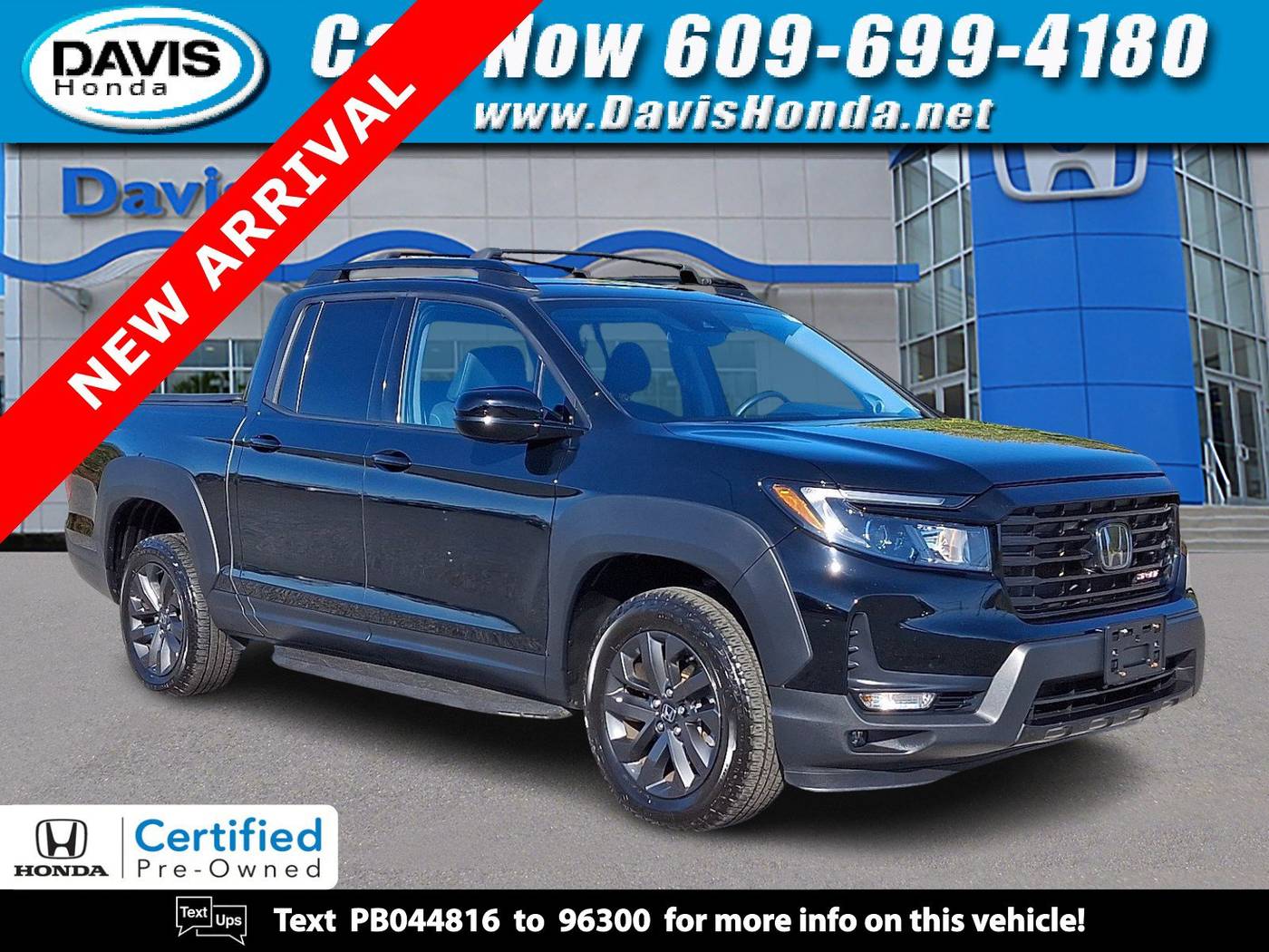 2023 Honda Ridgeline Sport — Pickup Truck — 41,363 mi — Burlington, NJ