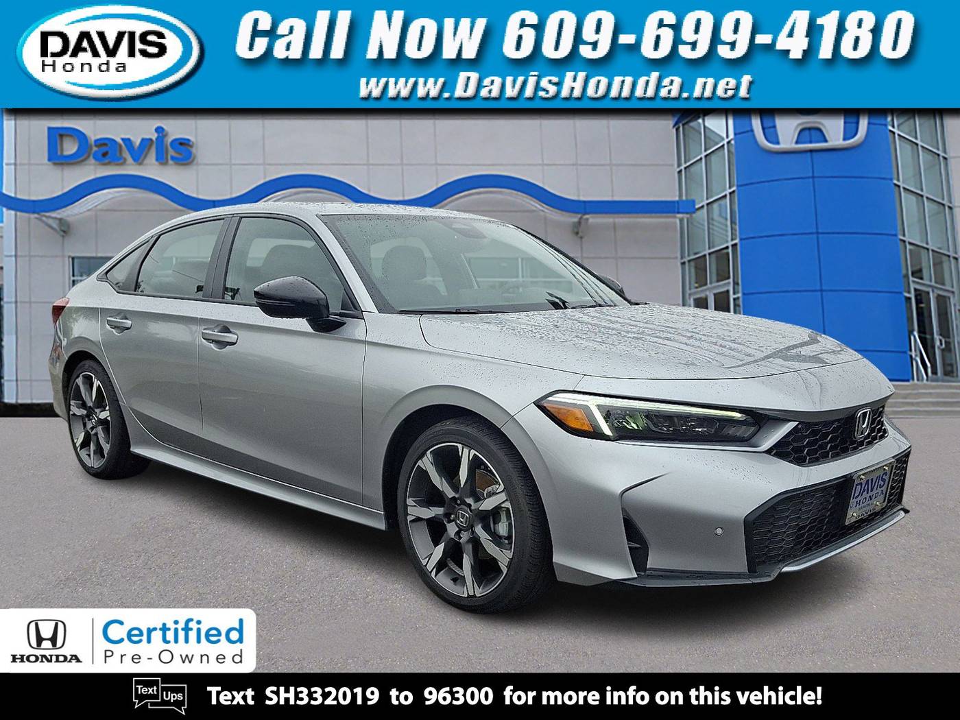 2025 Honda Civic Hybrid Sport Touring — Sedan — 1,266 mi — Burlington, NJ
