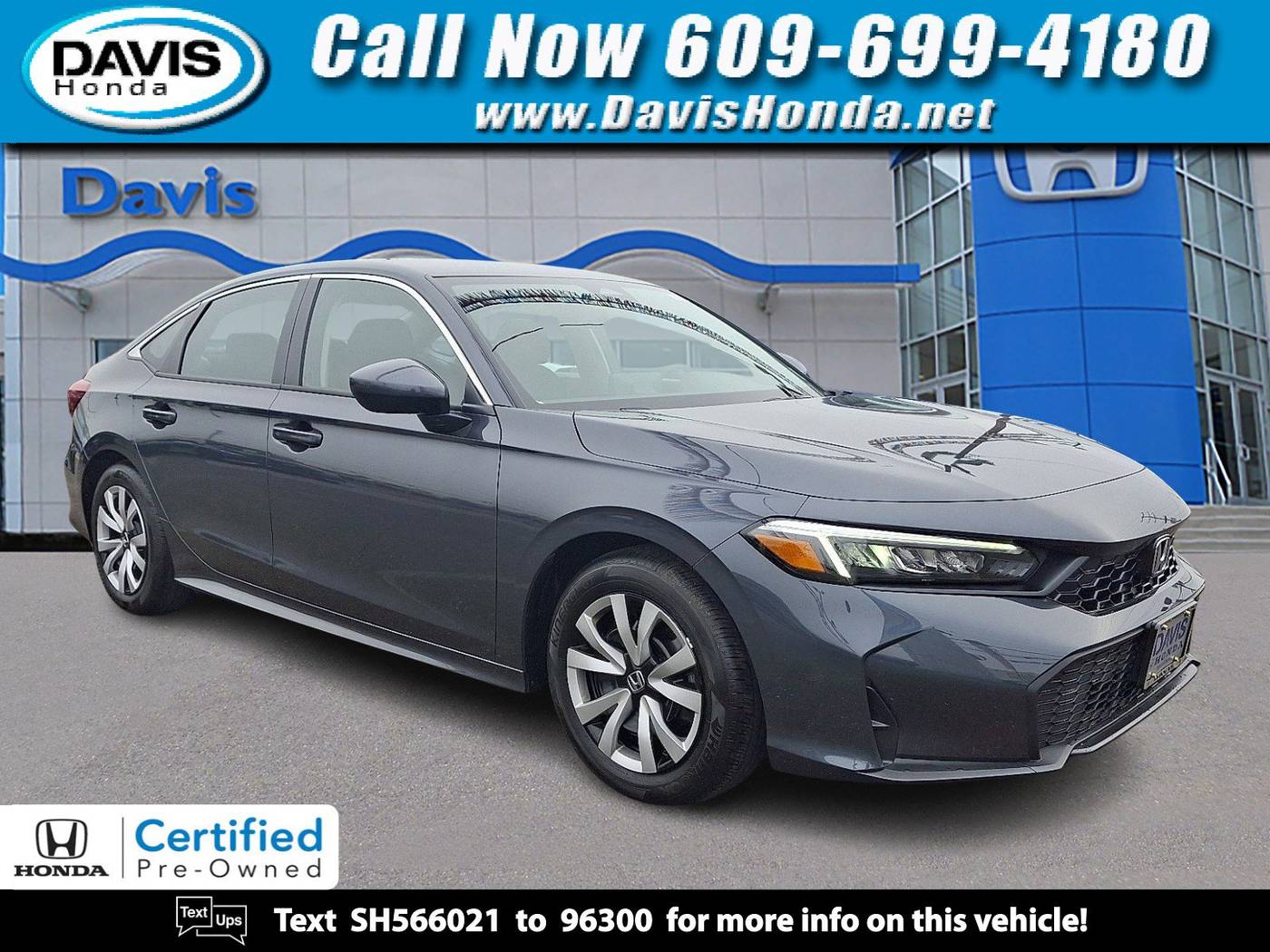 2025 Honda Civic LX — Sedan — 1,070 mi — Burlington, NJ