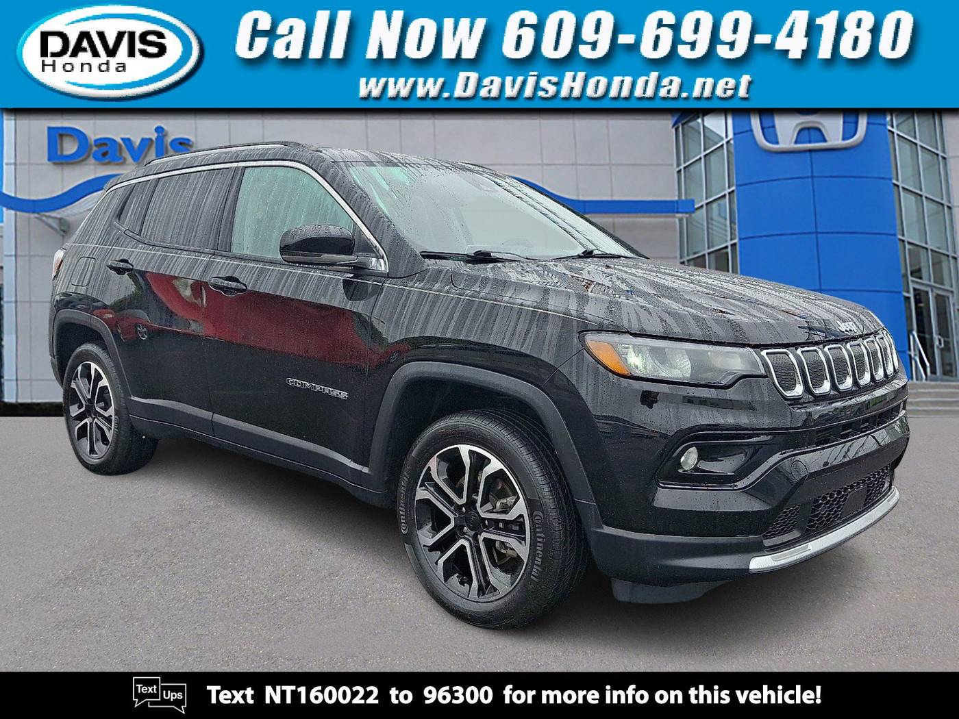2022 Jeep Compass Limited — SUV — 15,722 mi — Burlington, NJ