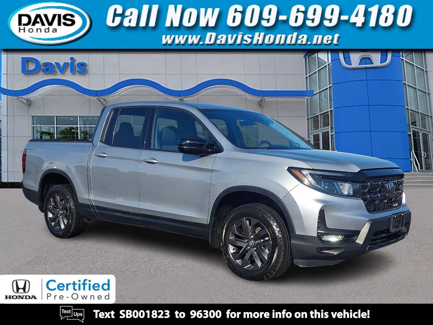 2025 Honda Ridgeline Sport — Pickup Truck — 26,983 mi — Burlington, NJ