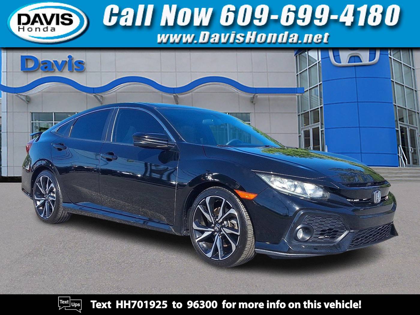 2017 Honda Civic Si — Sedan — 70,949 mi — Burlington, NJ