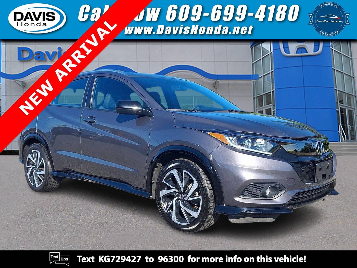 2019 Honda HR-V Sport — SUV — 47,281 mi — Burlington, NJ