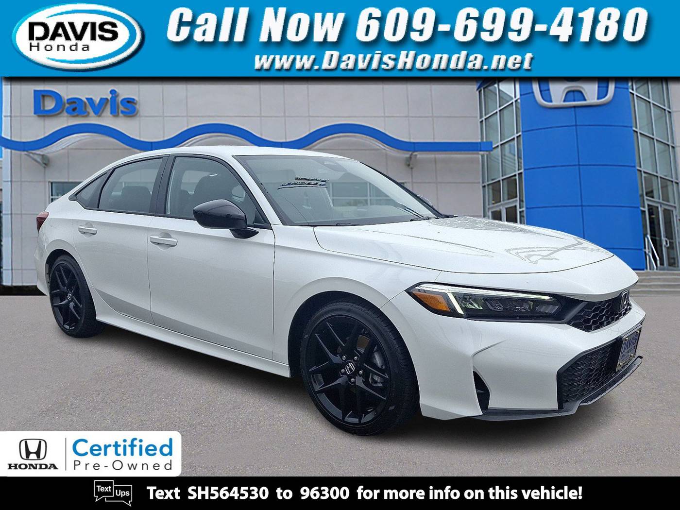 2025 Honda Civic Sport — Sedan — 2,066 mi — Burlington, NJ