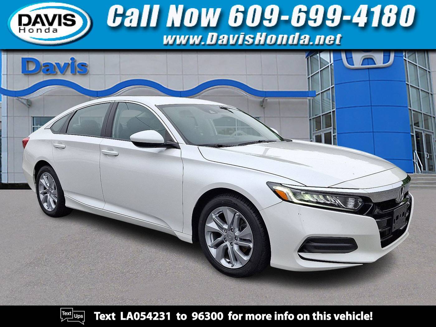 2020 Honda Accord LX — Sedan — 68,444 mi — Burlington, NJ