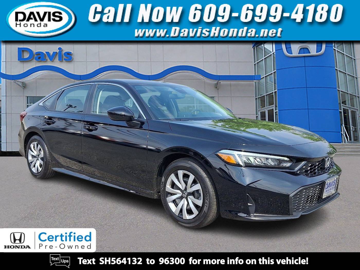 2025 Honda Civic LX — Sedan — 1,155 mi — Burlington, NJ