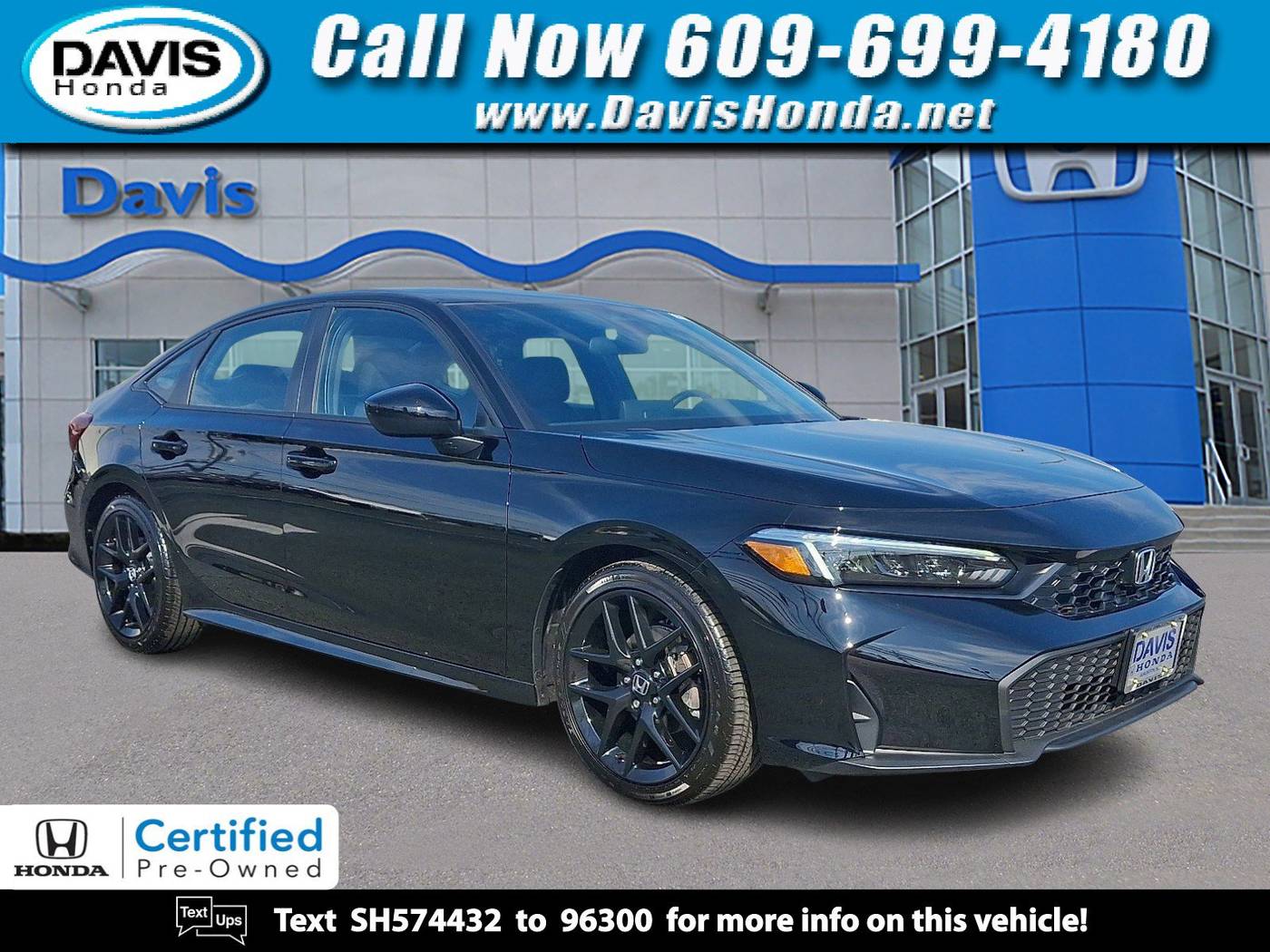 2025 Honda Civic Sport — Sedan — 1,726 mi — Burlington, NJ
