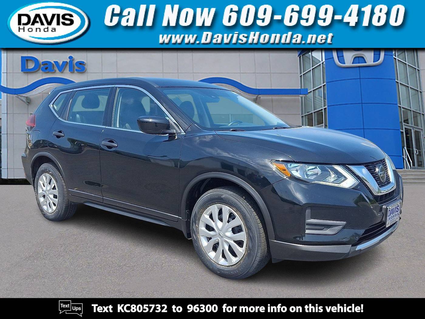 2019 Nissan Rogue S — SUV — 74,888 mi — Burlington, NJ