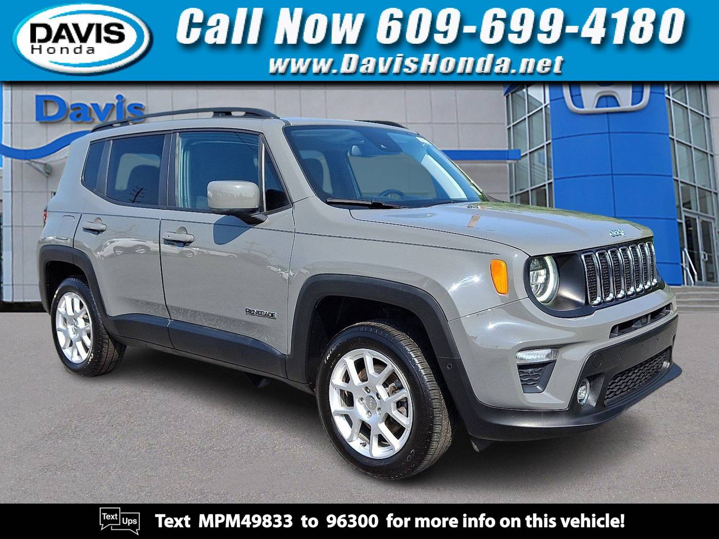 2021 Jeep Renegade Latitude — SUV — 52,815 mi — Burlington, NJ