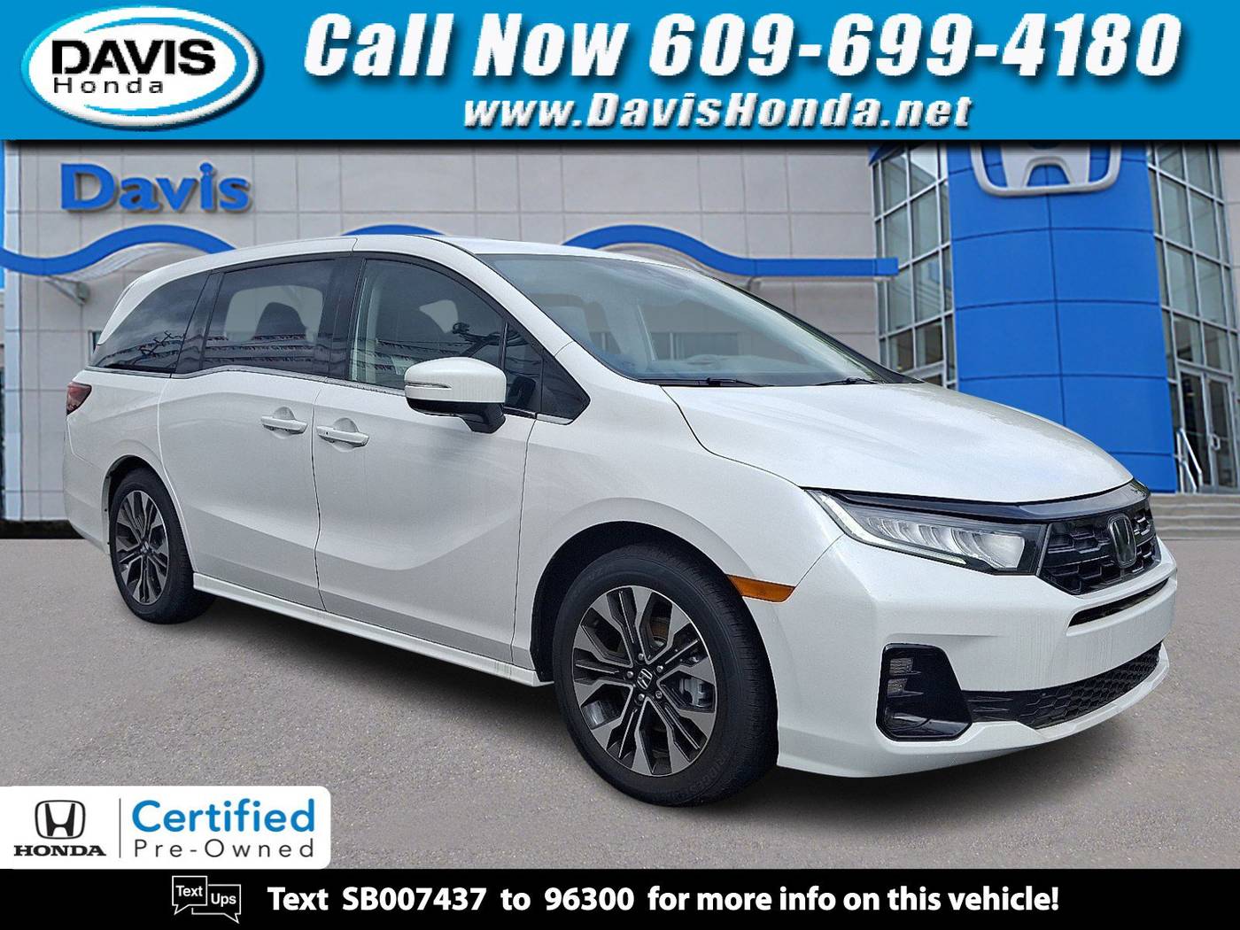 2025 Honda Odyssey Elite — Minivan — 7 mi — Burlington, NJ