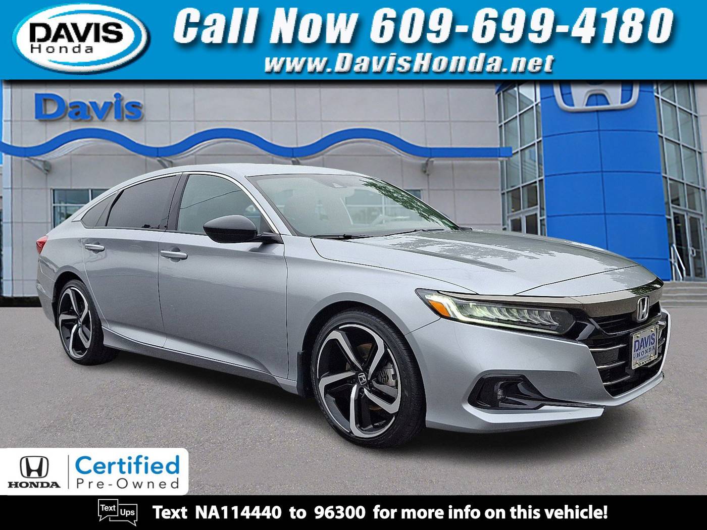 2022 Honda Accord Sport — Sedan — 19,409 mi — Burlington, NJ