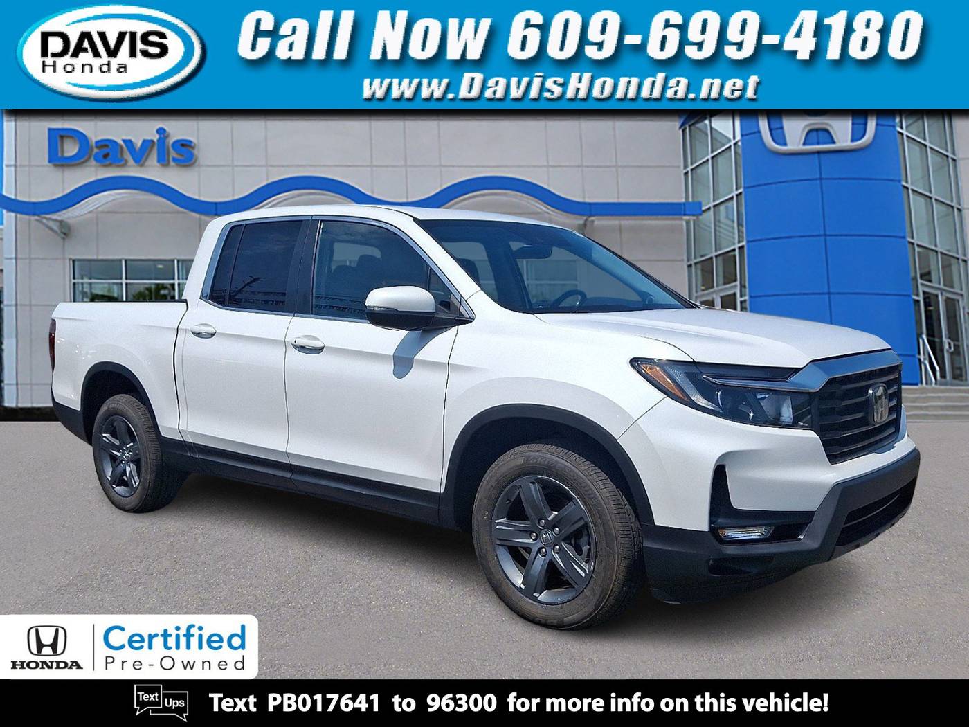 2023 Honda Ridgeline RTL — Pickup Truck — 41,245 mi — Burlington, NJ