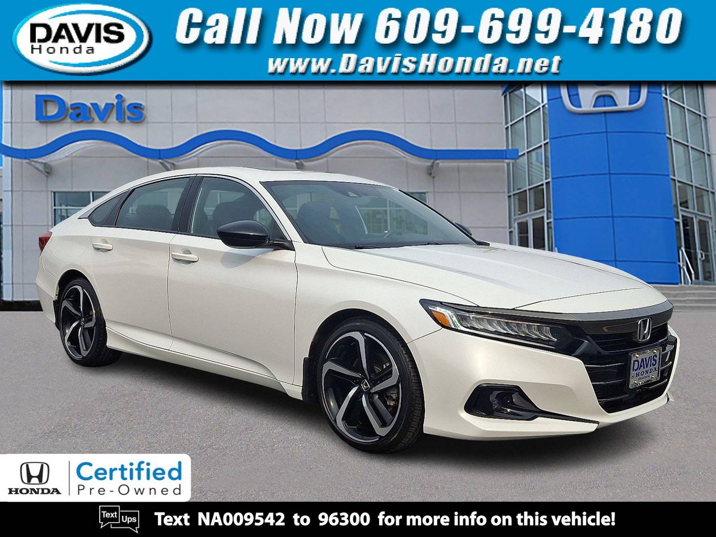 2022 Honda Accord Sport — Sedan — 37,555 mi — Burlington, NJ