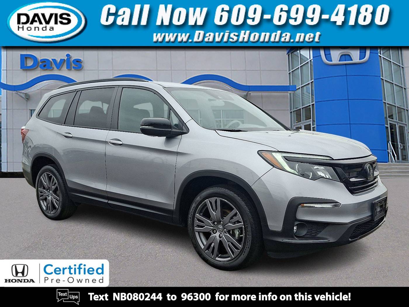 2022 Honda Pilot Sport — SUV — 42,887 mi — Burlington, NJ